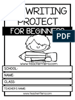 Writing Project For Beginners PDF