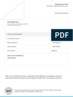 Contribution Summary: Beneficiary Fund