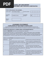 component 1 learner statement y2 final word