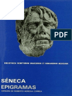 Séneca, Lucio Anneo - Epigrammata - Epigramas