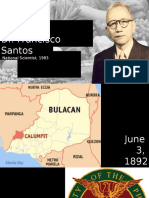 Dr. Francisco Santos: Philippine National Scientist