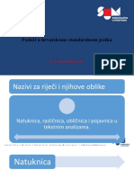 Padeži U Hrvatskome Standardnom Jeziku 2020.-2