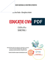 Educatia Civica clasa 3 semestrul 1-разблокирован