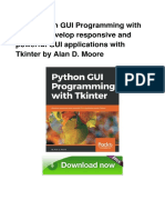 PDF Python GUI Programming With Tkinter: Develop Responsive and Powerful GUI Applications With Tkinter by Alan D. Moore