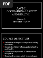 OSH Study Notes | PDF | Occupational Safety And Health | Safety