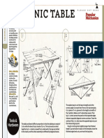 Cut X-shaped legs with power miterbox