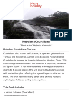 KUTRALLAM Tourist Guide PDF