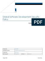 Software Development Security Policy v1.2 PDF