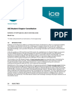 ICE Student Chapter Constitution TEMPLATE