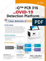 VERI-Q™ PCR 316 Detection Platform: COVID-19