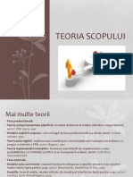 Teoria scopului