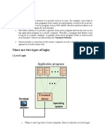 Telnet: There Are Two Types of Login