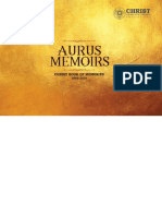 1566296779769AURUS MEMOIRS - CHRIST Book of Memories