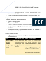 HNDIT Curriculum Outline Latest