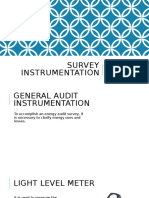 Survey Instrumentation