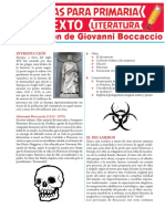 El Decamerón de Giovanni Boccaccio para Sexto Grado de Primaria