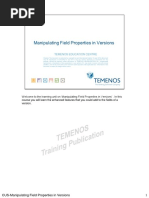 CUS4.Manipulating Field Properties in Versions