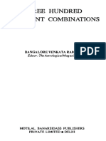 Jyotish - 300 Important Combinations - B.V. Raman PDF