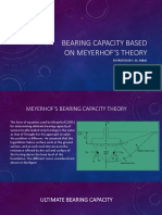 Bearing cAPACITY BY mAYERHOF PDF