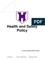 CBC Health and Safety Policy Review
