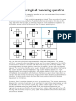 Analysis of A Logical Reasoning Question