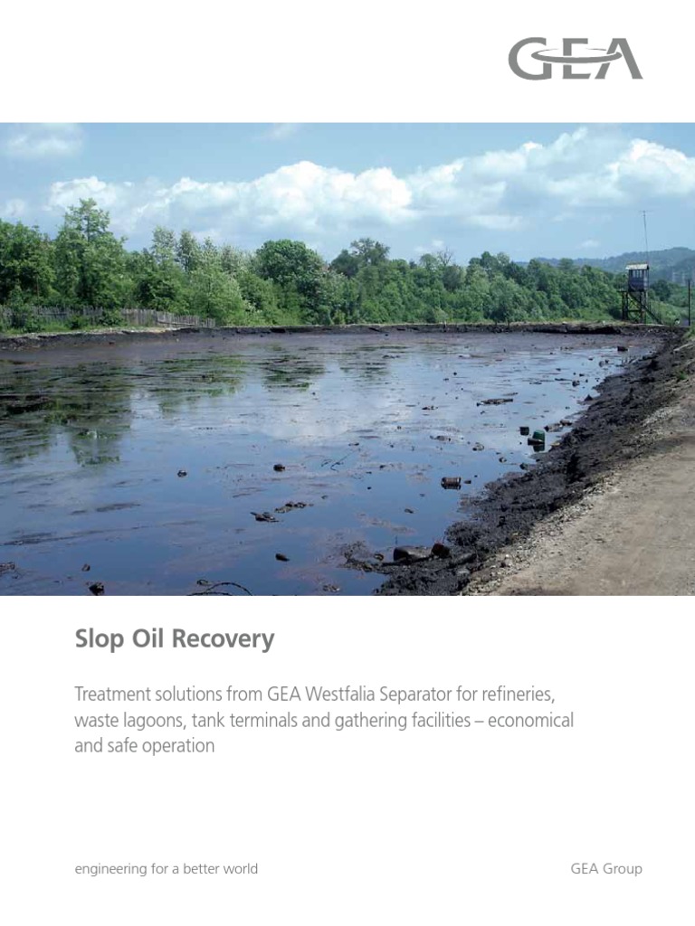 GEA Slop Oil Recovery PDF Waste Management Petroleum