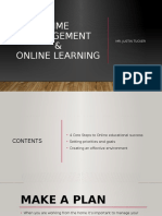 Time Management and Online Learning Dsa