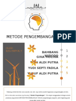 Metode Pengembangan Esai Oleh Kelompok 3