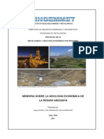 Memoria Geologia Economica Arequipa