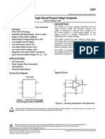 LM397 Single General Purpose Voltage Comparator: Features Description