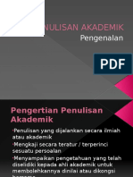 Tajuk 5.1 Pengenalan Penulisan Akademik