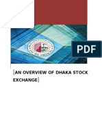 An overview of Dhaka Stock Exchange activities and performance