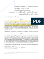 Pacheco-Cambios en El Orden Mundial y en Los Órdenes Regionales de Europa, 1991-2016 PDF