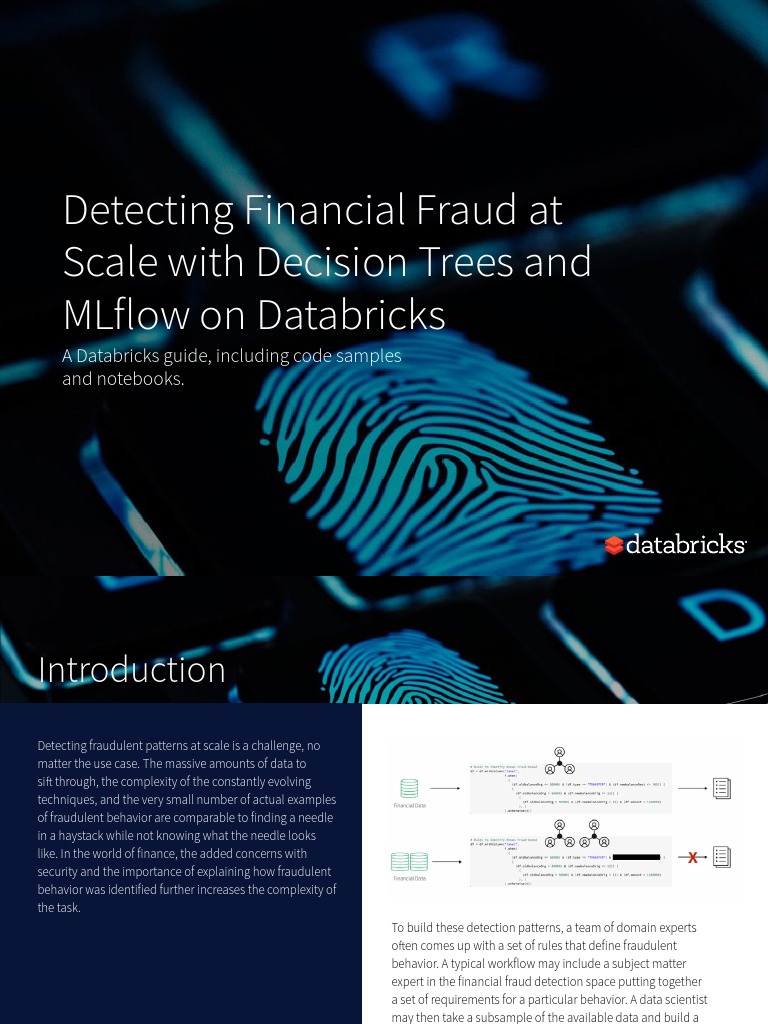 Fraud Detection with Databricks ML | PDF | Machine Learning | Receiver ...