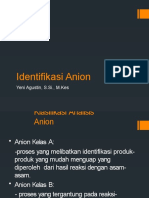 1. Identifikasi Anion
