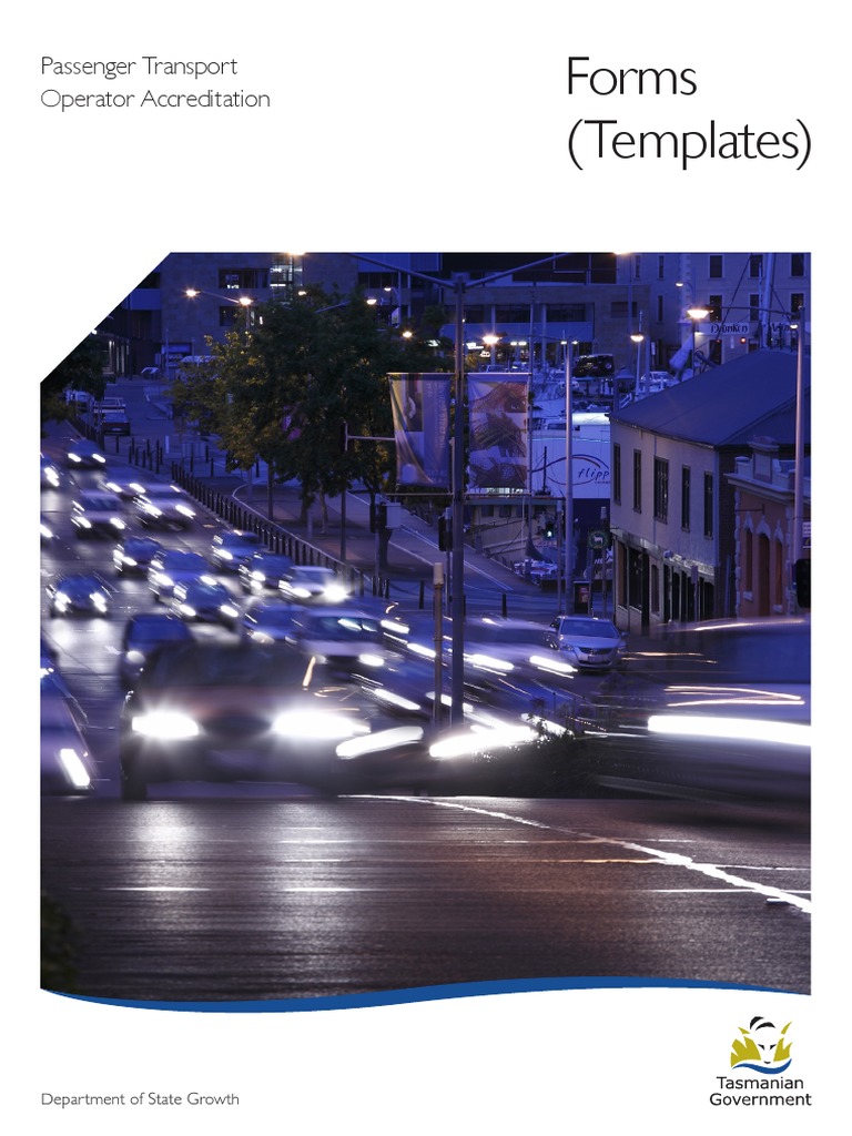 Operator Accreditation Manual - Forms | PDF | Tire | Emergency