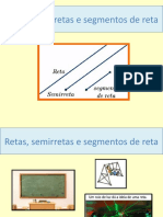 Retas, Semirretas e Segmentos de Reta