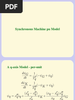 Synchronous Machine Pu Model