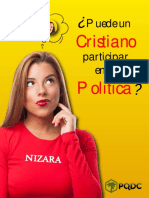 ¿Puede Un Cristiano Participar en La Política