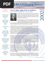 Six Sigma in Healthcare Value Chain