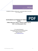 Karakatsanis - Interdisciplinarity and Field Research Methos in Discourse Studies