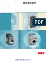 Catalogue Thiet Bi Dien ABB Motorstarter Abb