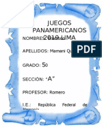 Juegos Panamericanos