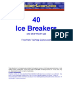 Free Ice Breakers, games, business, 