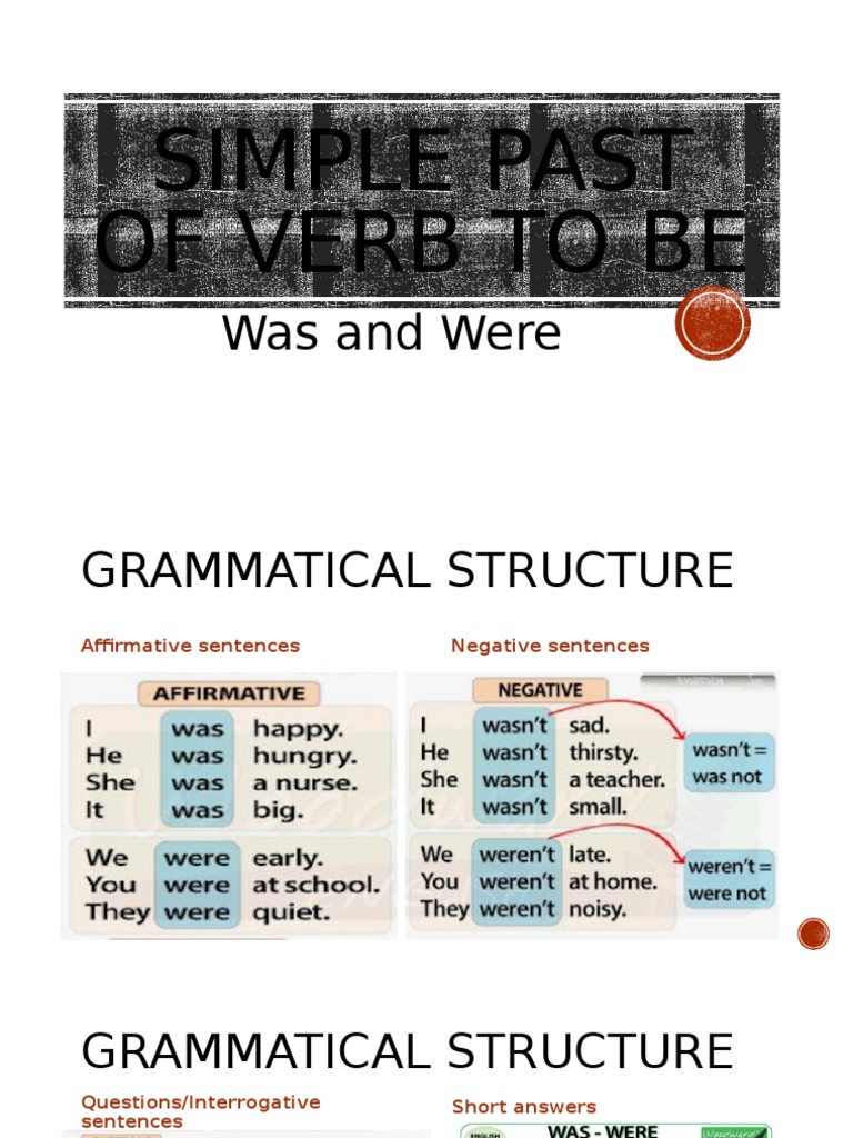 Simple Past of 