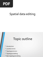 Spatial Data Editing