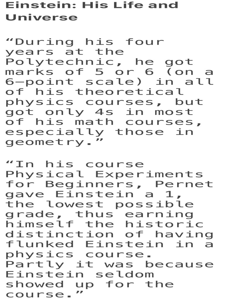 Einstein His Life and Universe PDF PDF Language Arts & Discipline