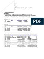 Cell Name Original Value Final Value