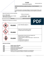 Solvente 511028 Hojas de Seguridad PDF