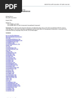 XML Spreadsheet Reference